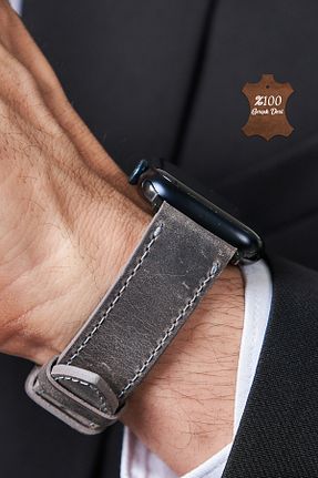 بند ساعت هوشمند طوسی vagave - کد 774010670