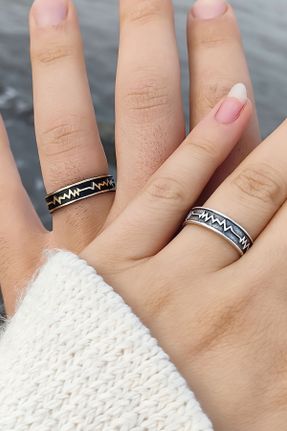 انگشتر جواهر زنانه روکش نقره کد 474804590