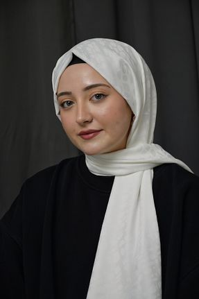 شال سفید زنانه پنبه (نخی) کد 787751176