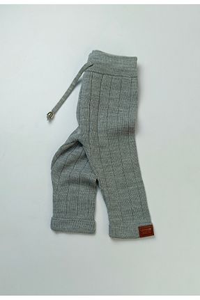 شلوار طوسی بچه گانه پارچه gogo bici - کد 787269842