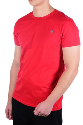 تیشرت قرمز مردانه رگولار günay çetin - کد 788141310