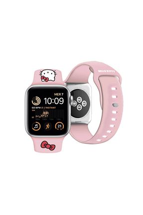 بند ساعت هوشمند صورتی Hello Kitty - کد 788154237