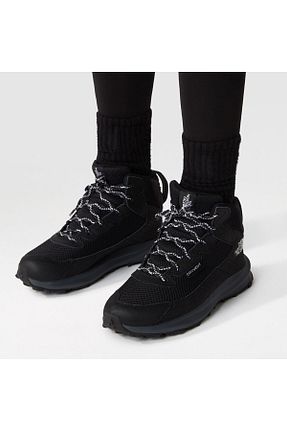 بوت / نیم بوت مشکی زنانه چرم مصنوعی The North Face - کد 782089078