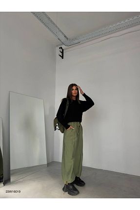 پلیور مشکی زنانه ساده Pafi Moda - کد 788316064