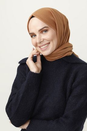 شال طلائی زنانه پنبه ای VALORSCARF - کد 788019472