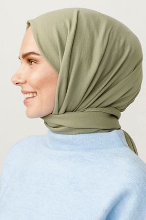 شال سبز زنانه پنبه ای VALORSCARF - کد 788023876