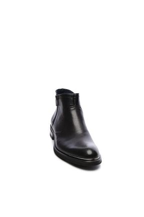 بوت / نیم بوت مشکی مردانه چرم خالص Tamer Tanca - کد 80373643