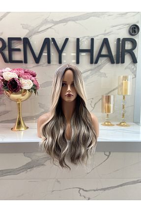 کلاه گیس رنگی زنانه REMY HAİR - کد 788383065