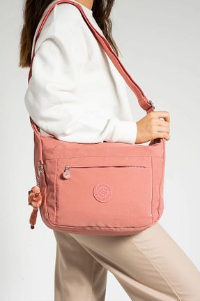 کیف پستچی صورتی زنانه چرم مصنوعی Lifonbag - کد 788245779