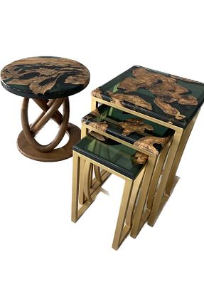 میز عسلی مشکی پلاستیک Menizza - کد 788253264
