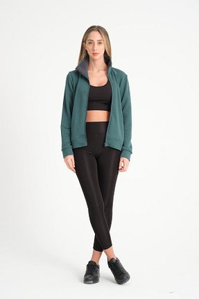 سوئیشرت سبز زنانه ساده COOLHILL - کد 788121977
