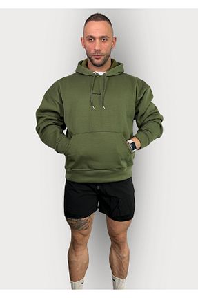 سوئیشرت اسپرت خاکی زنانه گشاد Sporcum - کد 788167456