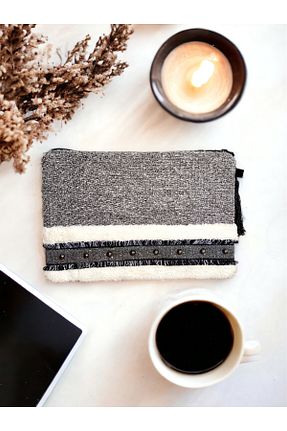 کیف پورتفوی و کلاچ سفید زنانه Leila Home - کد 217474176