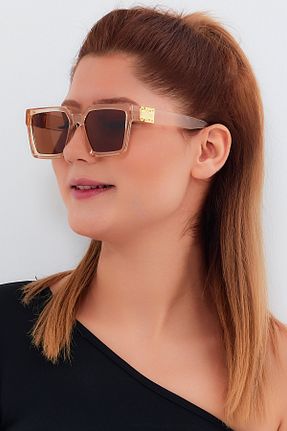 عینک آفتابی آبی زنانه UV400 Nilu Moda - کد 788366367
