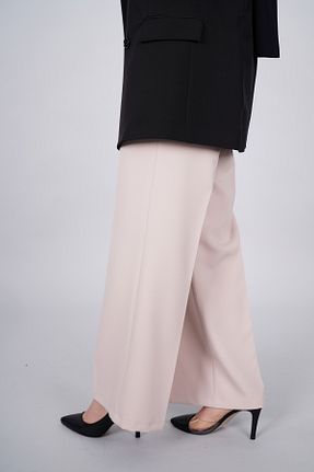 شلوار حجاب بژ زنانه بافتنی VİLDAN - کد 788403771