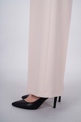 شلوار حجاب بژ زنانه بافتنی VİLDAN - کد 788403771