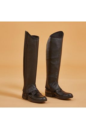 چکمه های سواری و مینی چپس مشکی زنانه Decathlon - کد 788437424