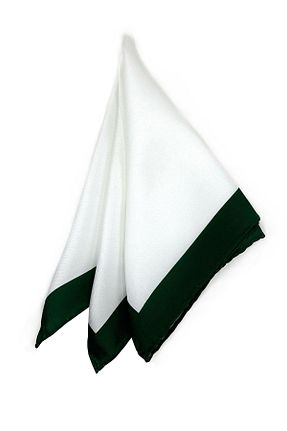 دستمال جیبی سفید مردانه میکروفیبر Kravatkolik - کد 788435368