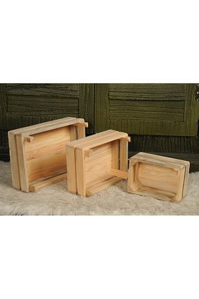 نظم دهنده کمد بژ چوب hanartz - کد 788452239