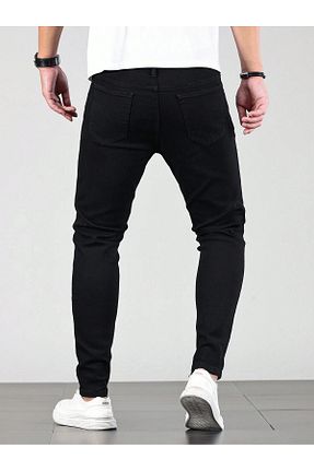 شلوار جین مشکی مردانه پاچه تنگ Cuqq Denim - کد 788472113