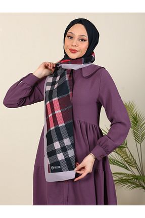 شال طوسی زنانه Medine İpeği ERGÜL - کد 268065602