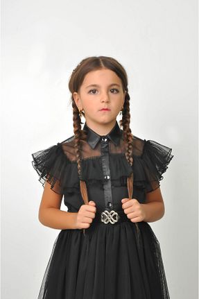 لباس مشکی بچه گانه بافتنی Filizdens Kids - کد 788649891