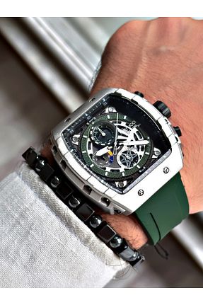 ساعت مچی سبز مردانه 46-50 میلی متر Ferrucci - کد 788675393