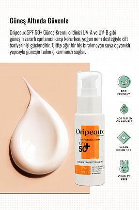 کرم ضد آفتاب صورت SPF 50 + Oripeaux - کد 760115395