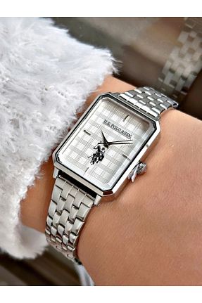 ساعت مچی خاکی زنانه 31-35 میلی متر U.S. Polo Assn. - کد 788685038