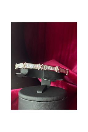 دستبند استیل (فولاد) طلائی زنانه استیل (فولاد) rosshine - کد 789021977