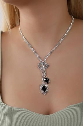 ست جواهر مشکی زنانه 1+ HUBANN - کد 775327337