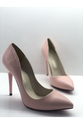 کفش استایلیتو صورتی پاشنه نازک HAYYSHOES - کد 101361610