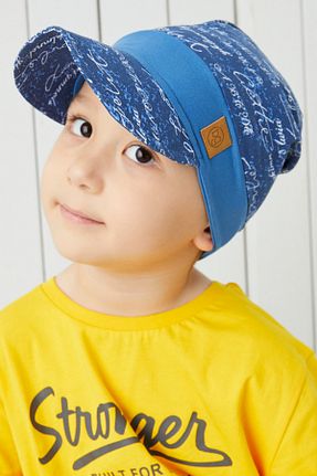 کلاه پشمی آبی بچه گانه پنبه ای Babygiz - کد 47796166