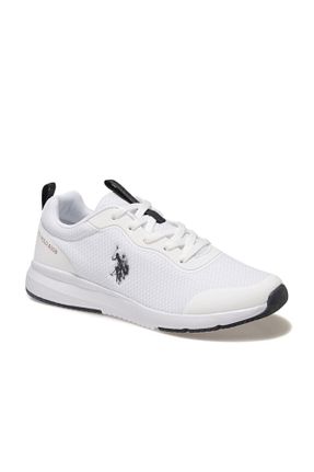 کفش اسنیکر سفید بچه گانه بند دار U.S. Polo Assn. - کد 102939561