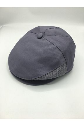 کلاه طوسی زنانه پنبه ای GONCA ŞAPKA - کد 102594251