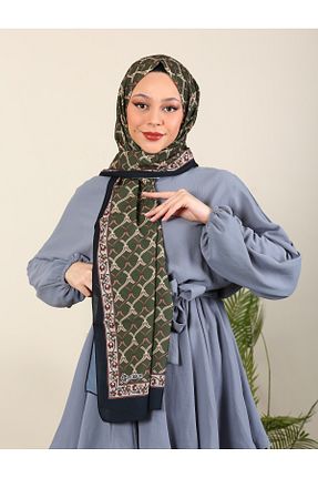 شال خاکی زنانه Medine İpeği hijabchi - کد 788667815