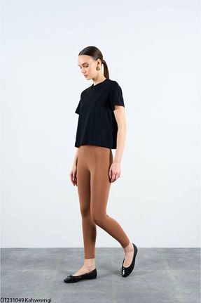 ساق شلواری قهوه ای زنانه بافتنی Liora - کد 788675848