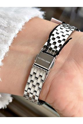 ساعت مچی خاکی زنانه 31-35 میلی متر U.S. Polo Assn. - کد 788685038