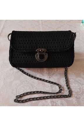 کیف دوشی مشکی زنانه پلی استر cafemtırakhobievi - کد 788924546