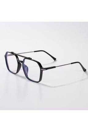 عینک محافظ نور آبی مشکی زنانه 53 پلاستیک UV400 ترکیبی کد 764110449