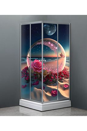 کاغذ دیواری قرمز Kendinden Yapışkanlı Özbey Reklam - کد 789055023