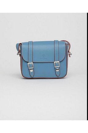 کیف پستچی آبی زنانه چرم مصنوعی Jacquline - کد 788478548