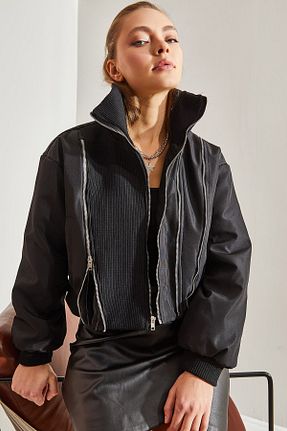 کاپشن مشکی زنانه رگولار Bianco Lucci - کد 788652402