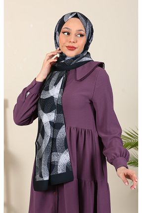 شال مشکی زنانه Medine İpeği hijabchi - کد 788686549