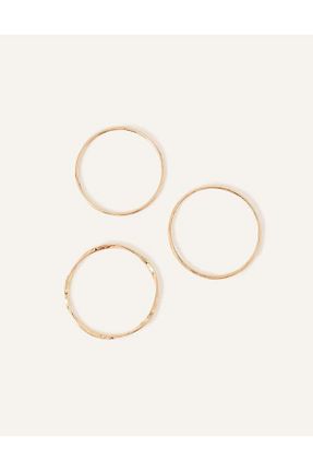 دستبند جواهر طلائی زنانه Accessorize - کد 789033144