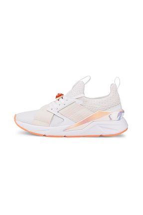 کفش اسنیکر سفید زنانه بند دار Puma - کد 786571007