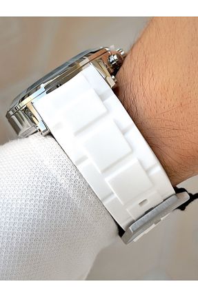 ساعت مچی سفید مردانه 41-45 میلی متر Quantum - کد 789233108