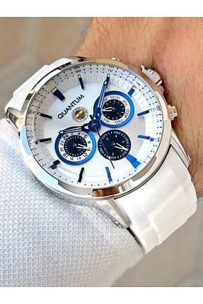 ساعت مچی سفید مردانه 41-45 میلی متر Quantum - کد 789233108