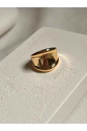 انگشتر جواهر طلائی زنانه روکش طلا کد 789304689