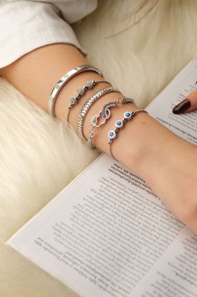 دستبند جواهر زنانه برنز کد 789146799